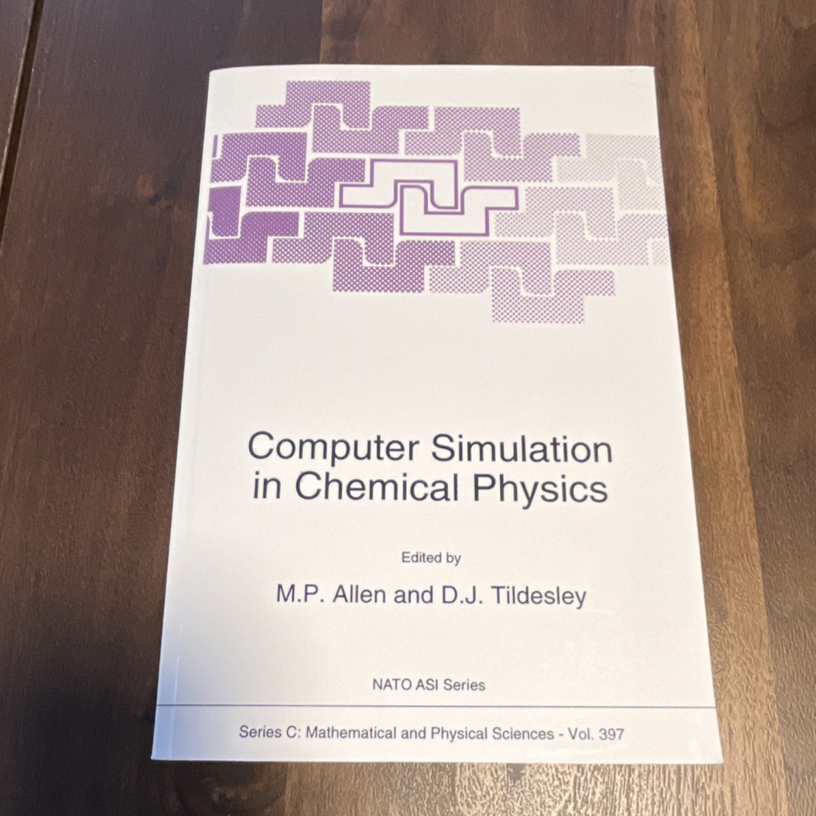 Computer Simulation in Chemical Physics, Paperback, Allen, Tildesley
