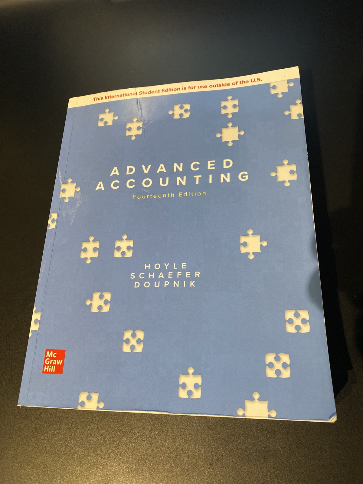 Ise Advanced Accounting by Joe Ben Hoyle Paperback Book