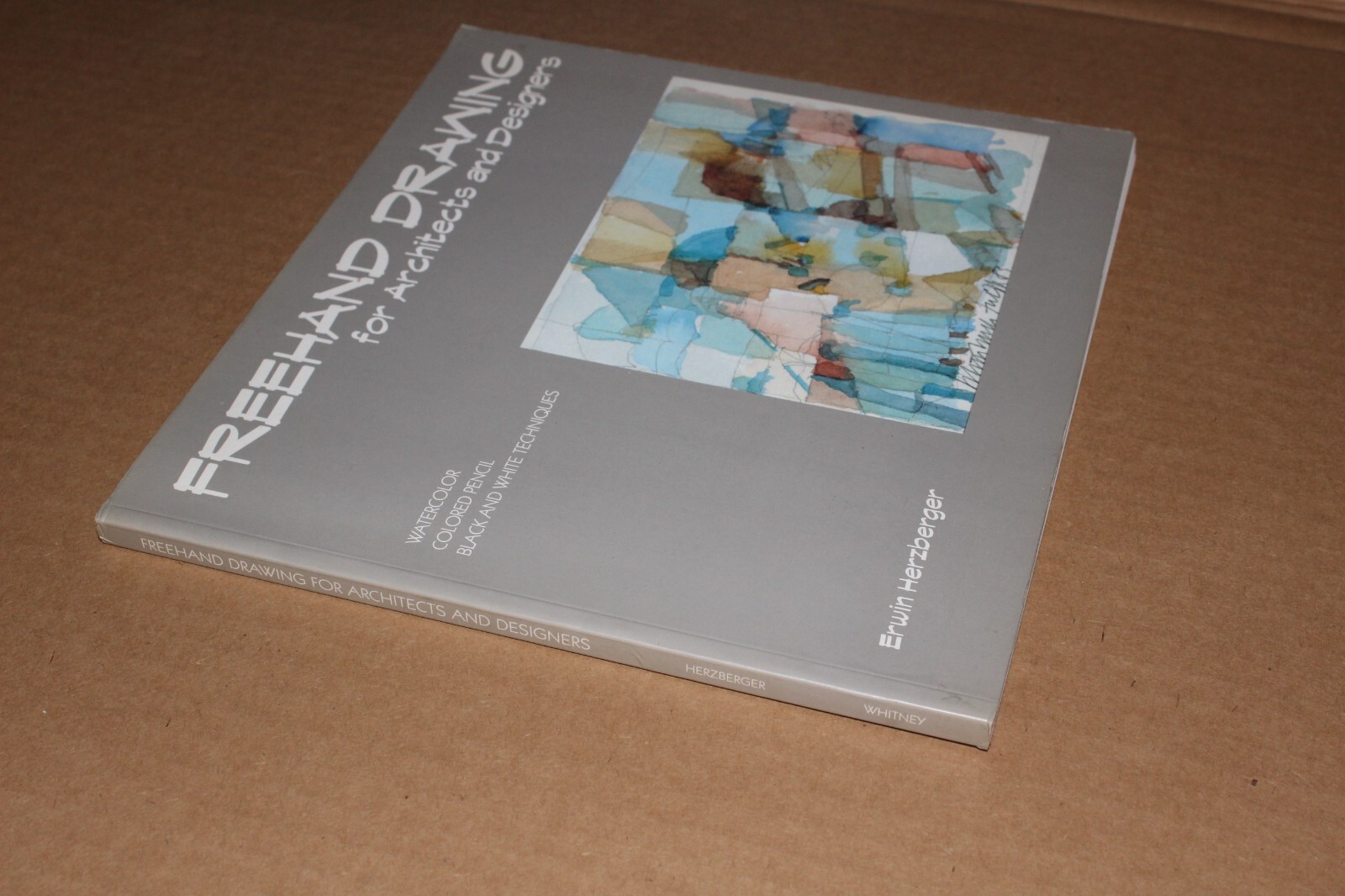 FREEHAND DRAWING FOR ARCHITECTS AND DESIGNERS PAPERBACK BOOK ART INSTRUCTION