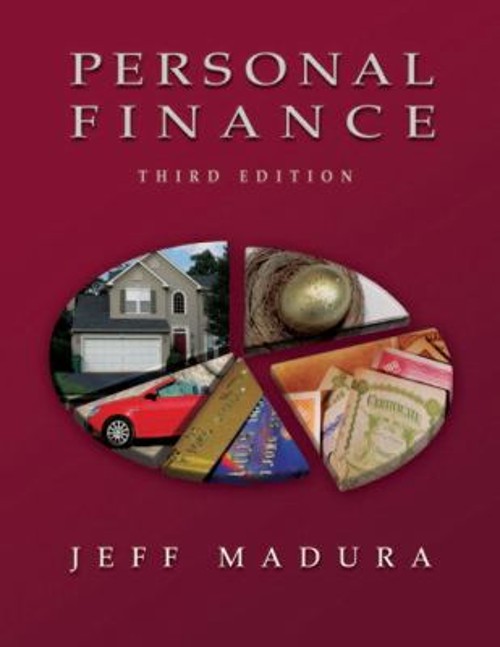 Personal Finance Compact Disc Jeff Madura