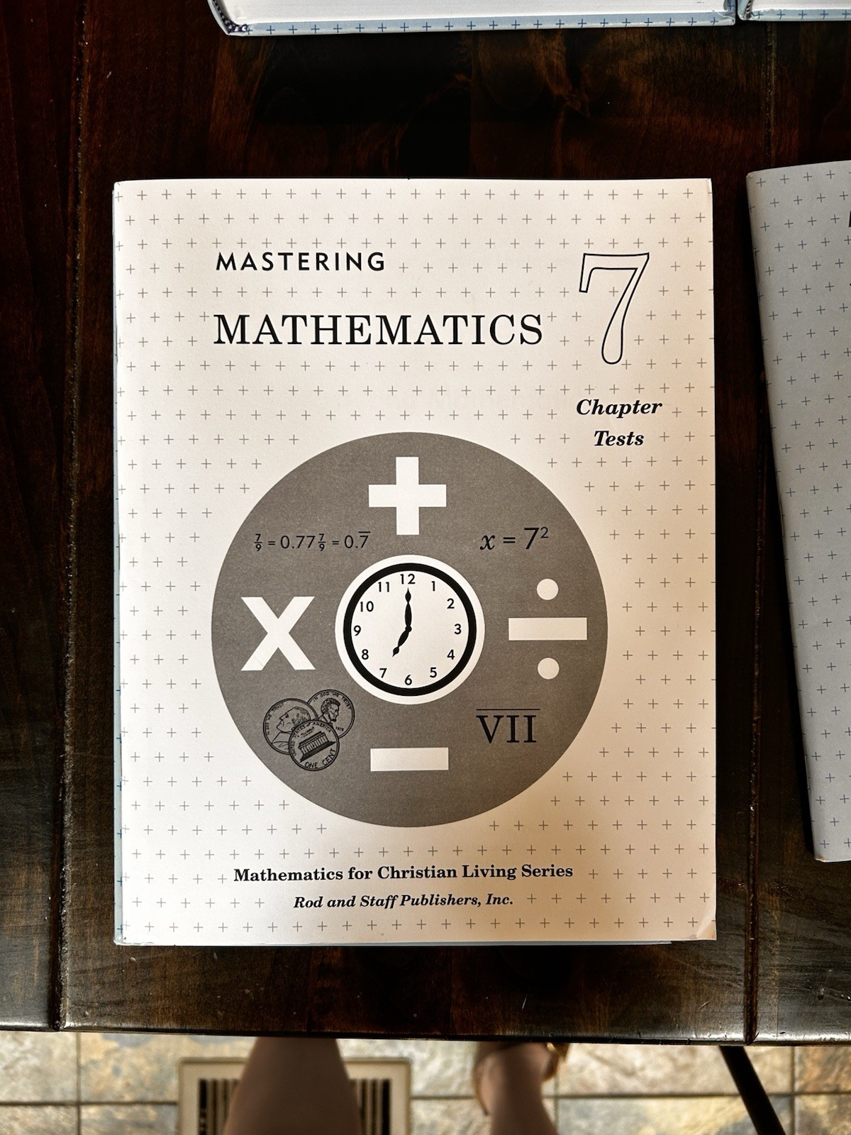 Rod And Staff Grade 7 Math Mastering Mathematics Brand New