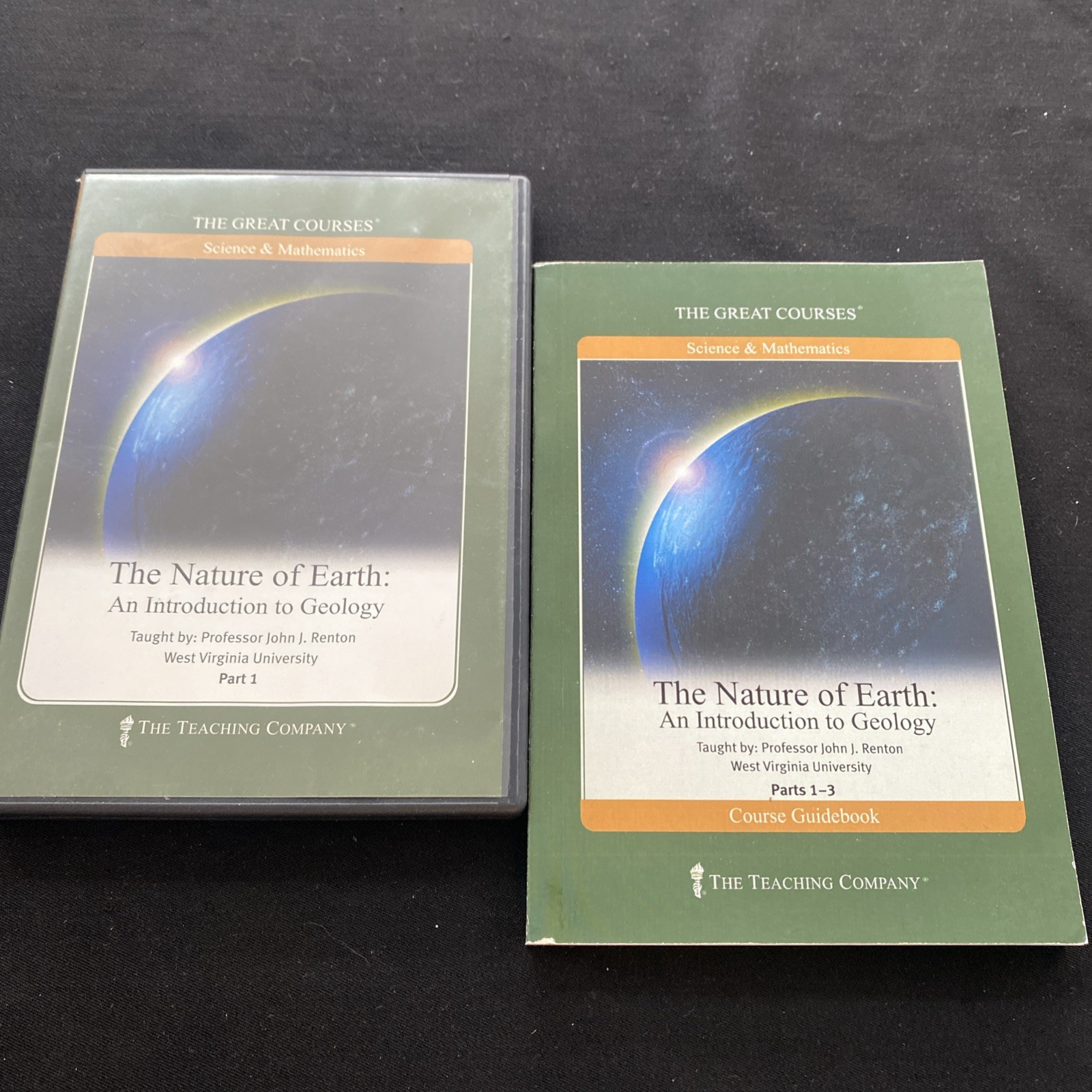 Great Course Nature Of Earth: Intro To Geology DVD set w/ Guidebook Free Shippin