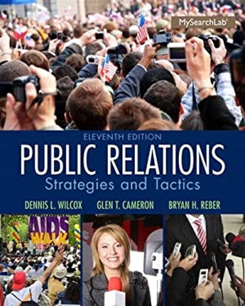 Public Relations : Strategies and Tactics Paperback
