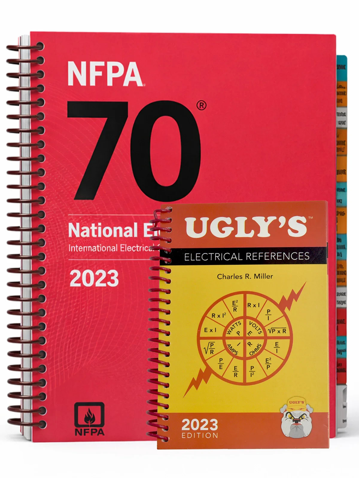 NFPA 70 2023 NEC Code Book + Ugly’s Electrical Ref Spiral + TAB USA STOCK