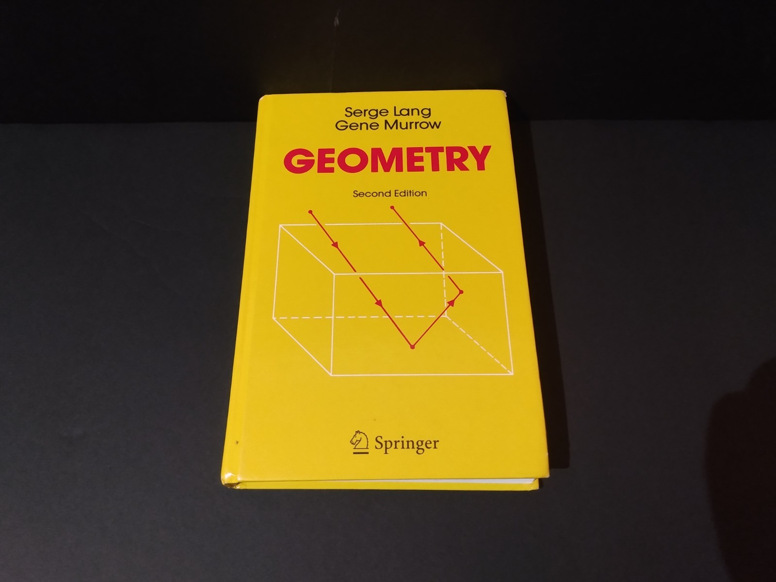 Serge Lang & Gene Murrow GEOMETRY A High School Course 2nd Ed 1988 Hardcover