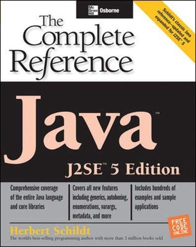 Java: The Complete Reference, J2SE 5 Edition – Schildt, Herbert – Good – See…