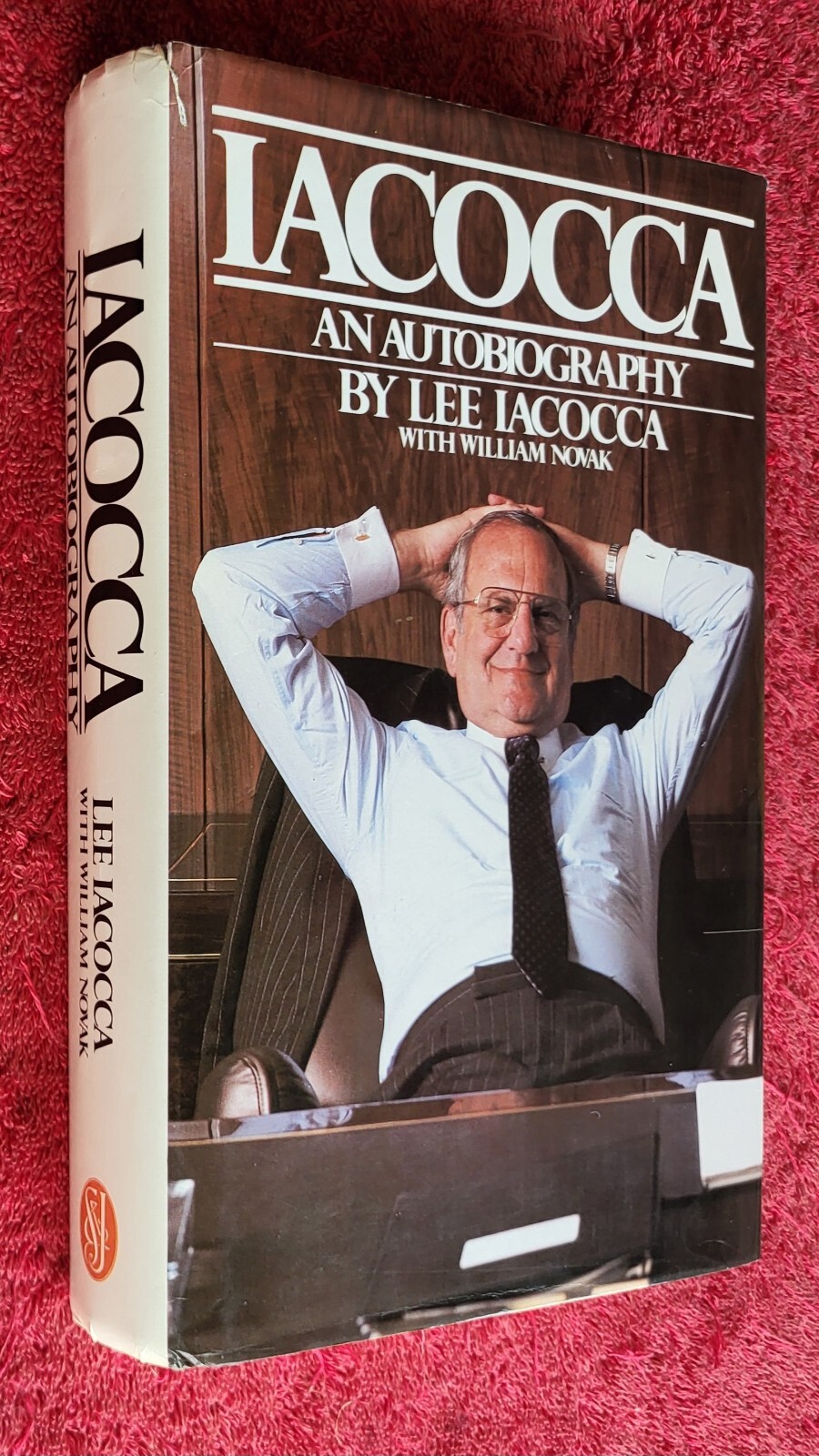 IACOCCA: Autobiography by Lee Iacocca 1985 HARDBACK VERY RARE
