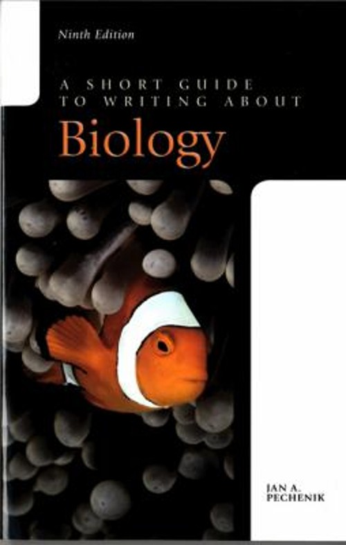 A Short Guide to Writing about Biology Paperback Jan Pechenik
