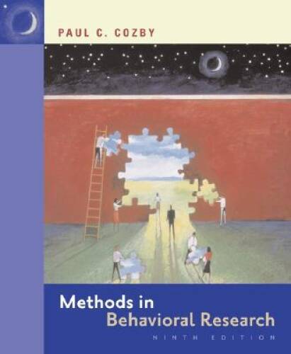 Methods in Behavioral Research – Paperback By Cozby, Paul C. – GOOD