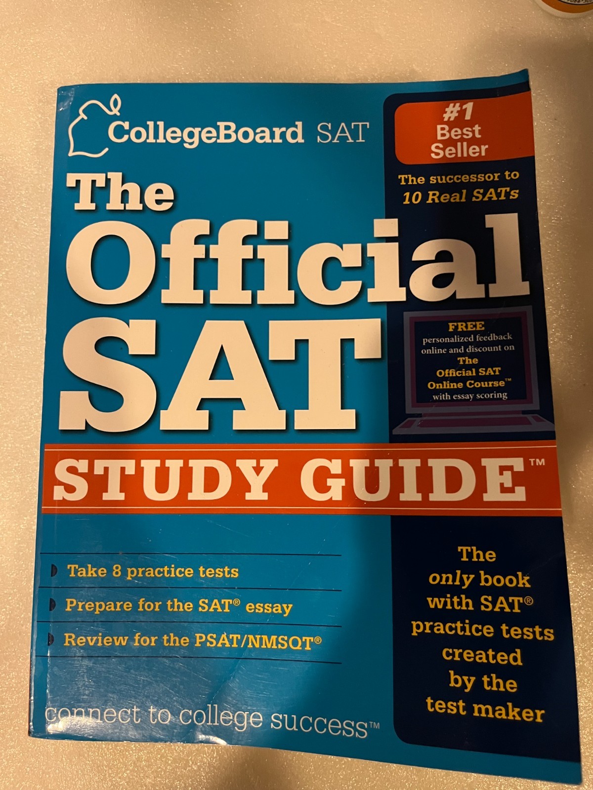 College Board SAT – The Official SAT Study Guide, 889-Pages