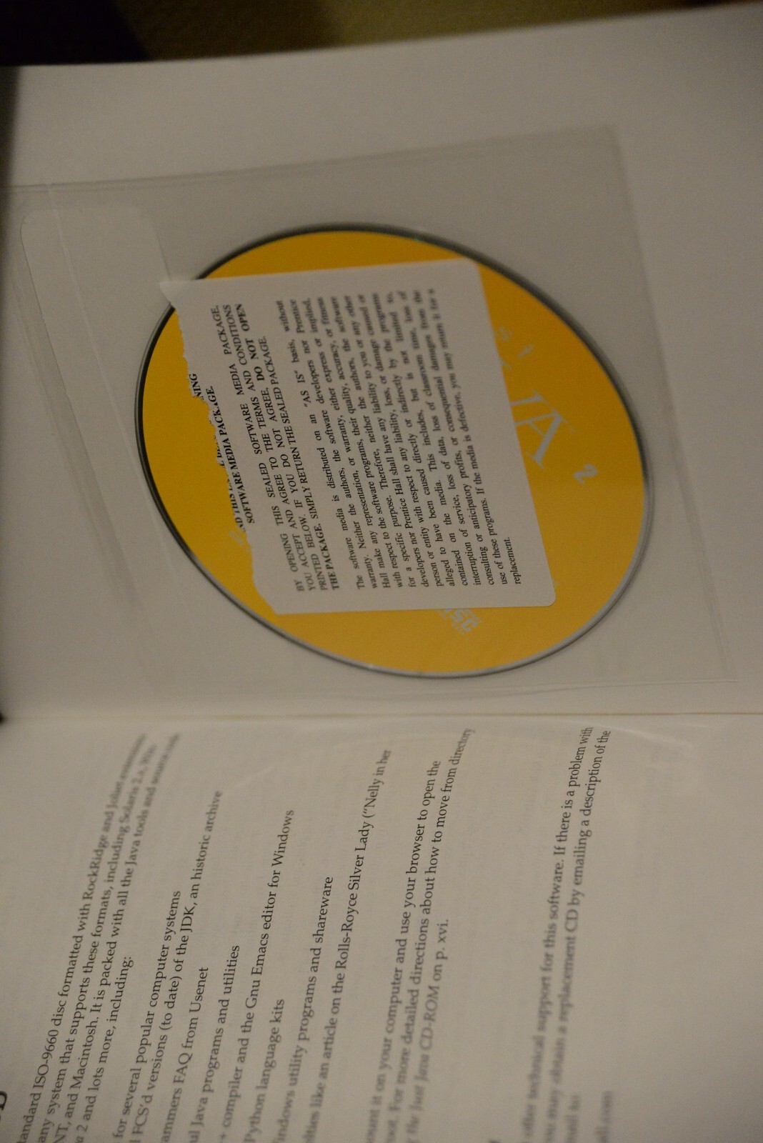 Java Bible by Walsh / Just Java 2 – Paperback By Peter Van Der Linden ( lot 2 )
