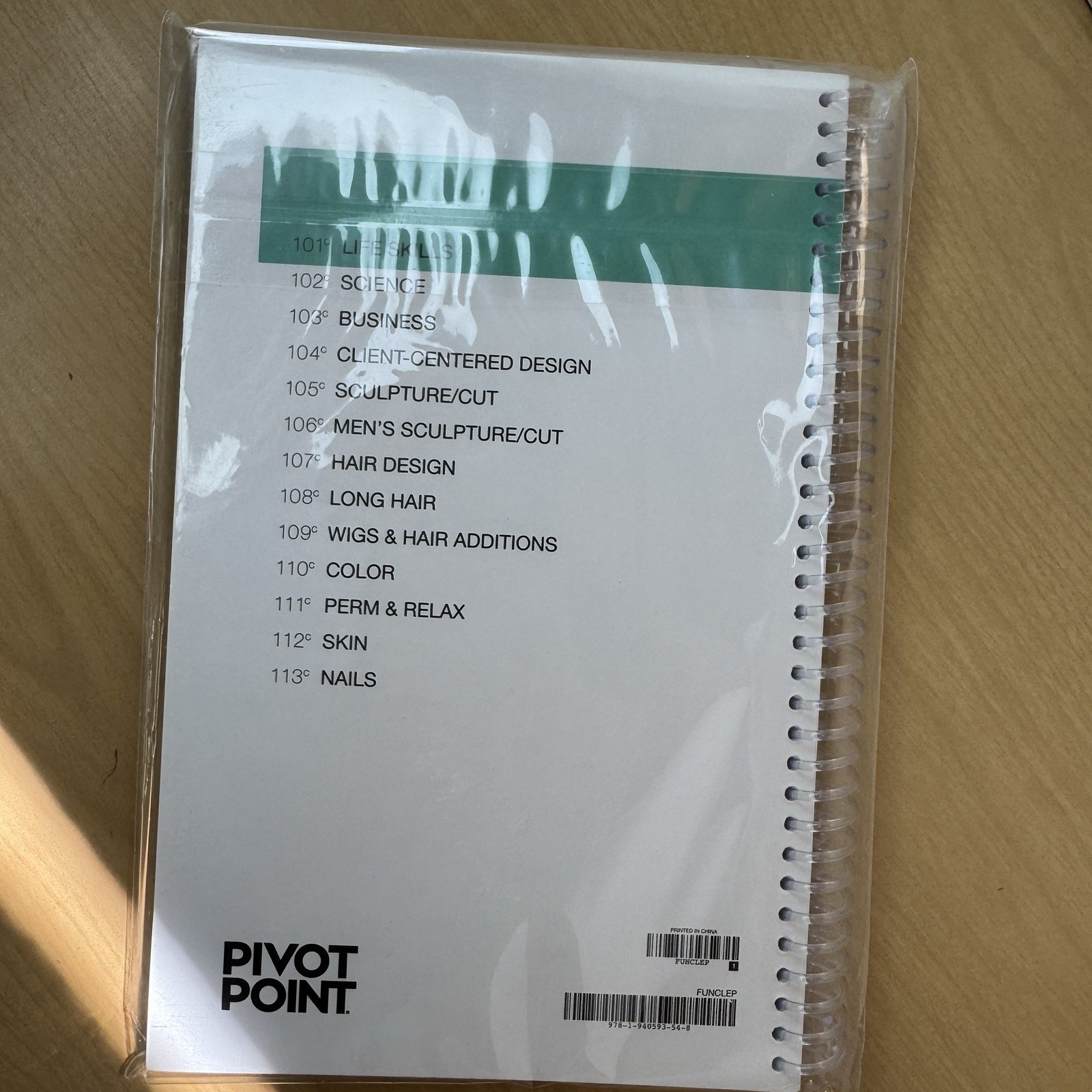 Pivot Point Fundamentals Cosmetology Coursebook Set 1-13 includes Exam Prep read