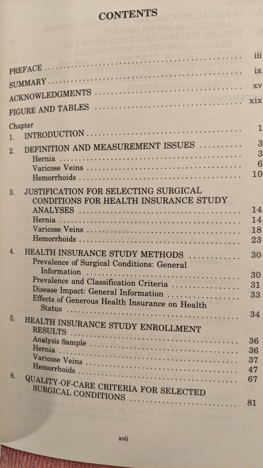 CONCEPTUALIZATION…PHYSIOLOGIC HEALTH FOR ADULTS: Surgical Conditions, 1983, PB