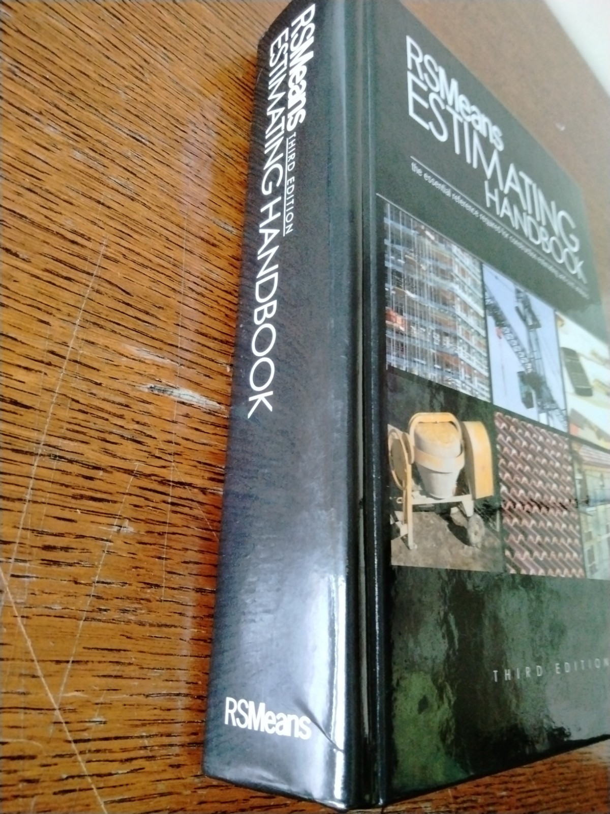 RSMeans Estimating Handbook Third 3rd Edition Hardcover Clean Copy