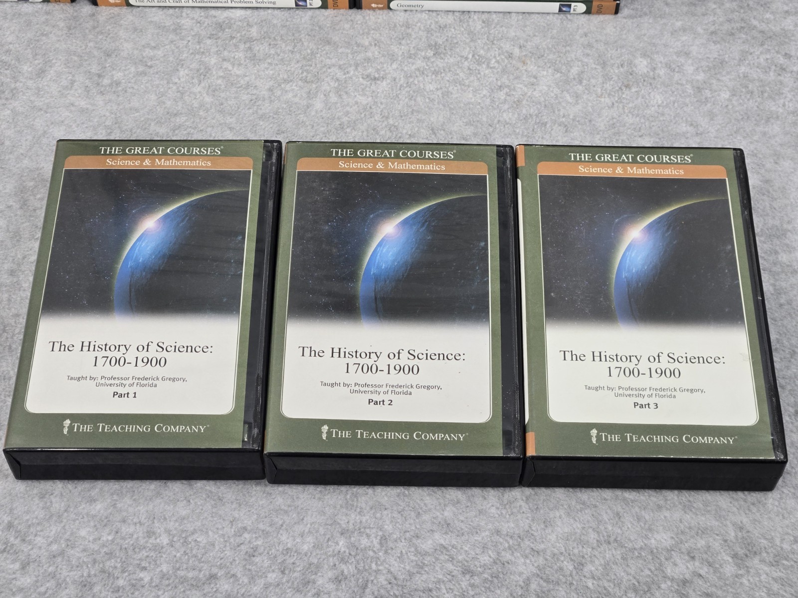 The Great Courses 23 Complete DVD Guidebook Sets Science Mathematics + Extras