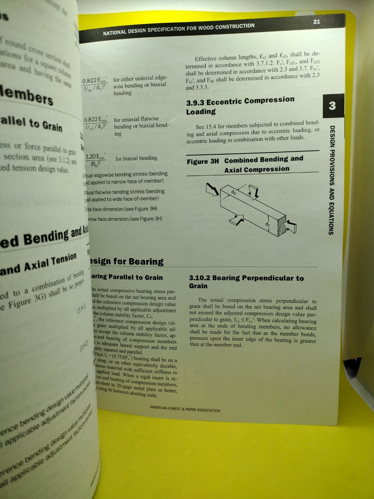 NATIONAL DESIGN SPECIFICATION (NDS) FOR WOOD CONSTRUCTION ASD/LRFD