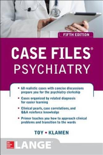 Case Files Psychiatry, Fifth Edition (LANGE Case Files) – Paperback – ACCEPTABLE