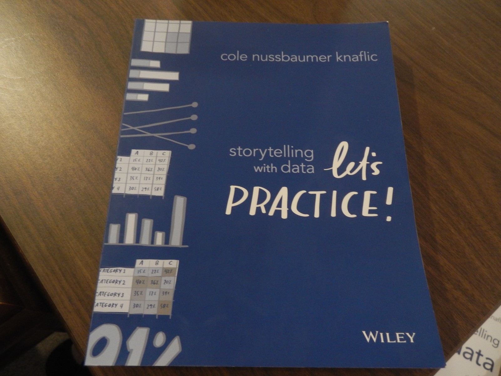 STORYTELLING WITH DATA LET’S PRACTICE WILEY COLE NUSSBAUMER KNAFLIC 2020 WORKBOO