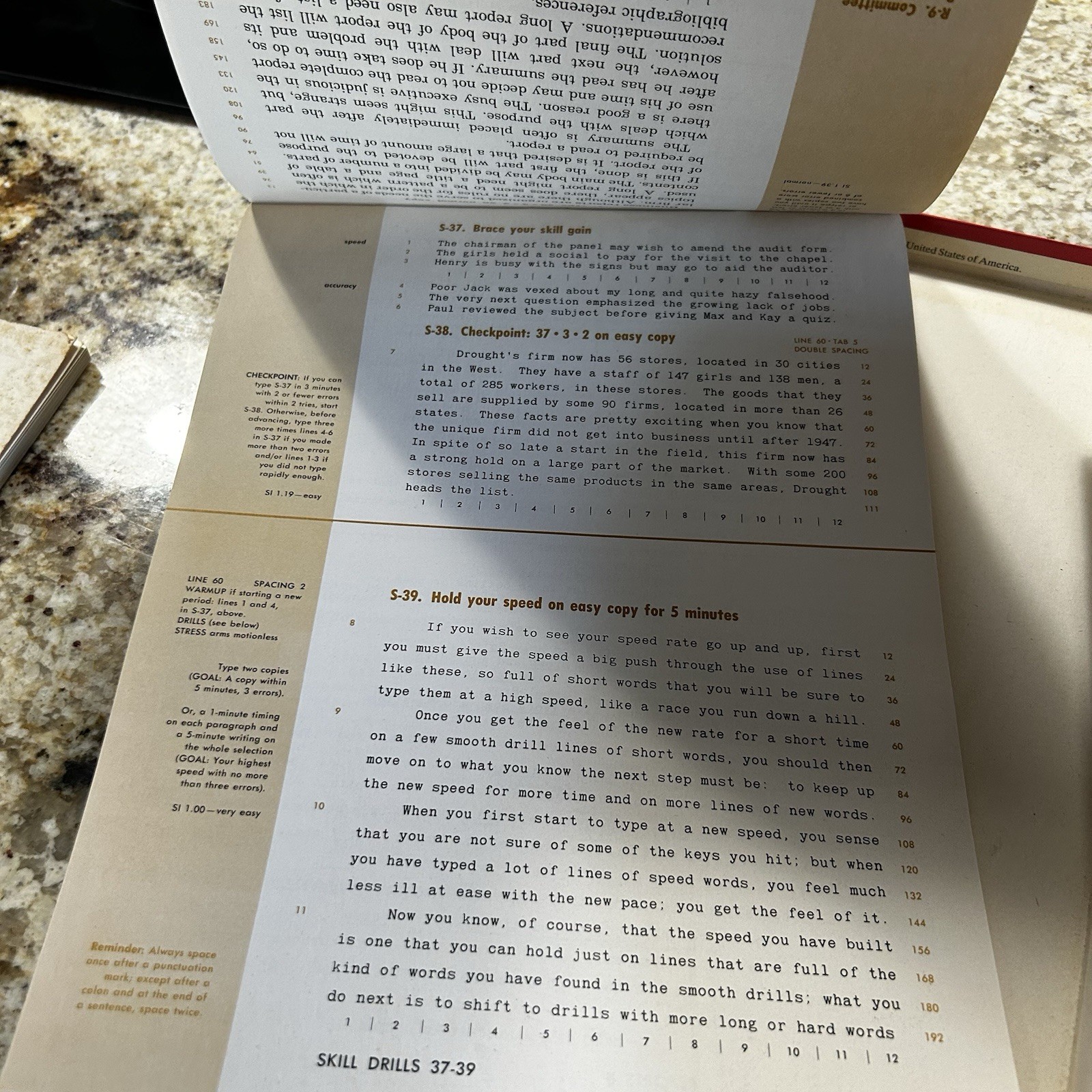 Vintage 1966 Gregg Typing 2 Complete Boxed Kit Adult Education McGraw-Hill