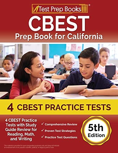 CBEST Prep Book for California: 4 CBE…, Rueda, Joshua