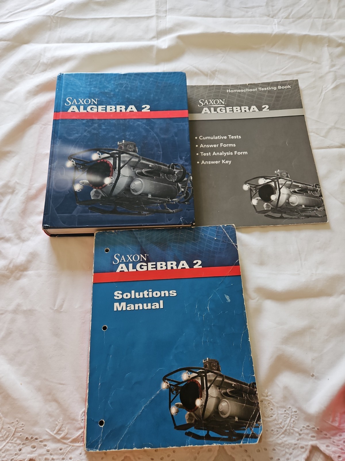 Saxon Algebra 2 Set 3 Books (N)