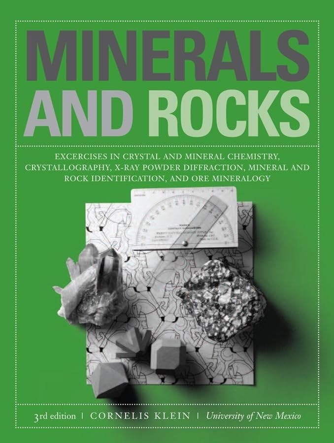 Minerals and Rocks: Exercises in Crystal and Mineral Chemistry, Crystallogra…