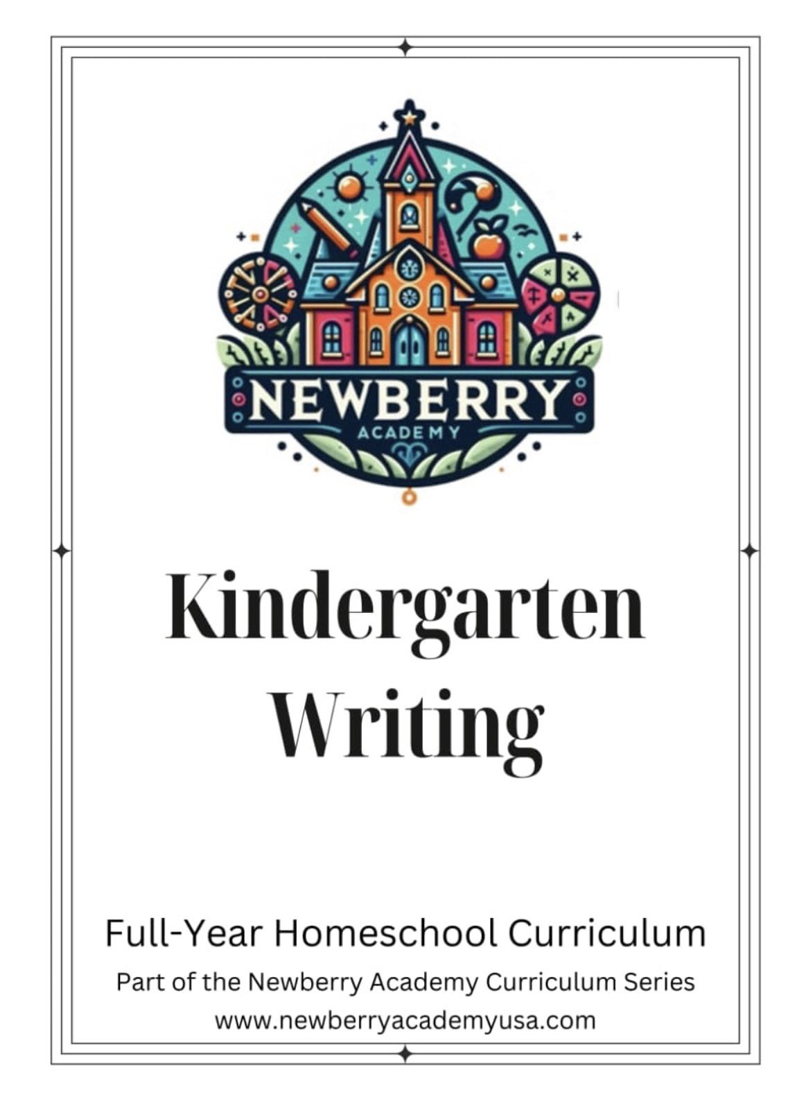 Kindergarten Homeschool Bundle Writing, Sight Words/Phonics Full Year Curriculum