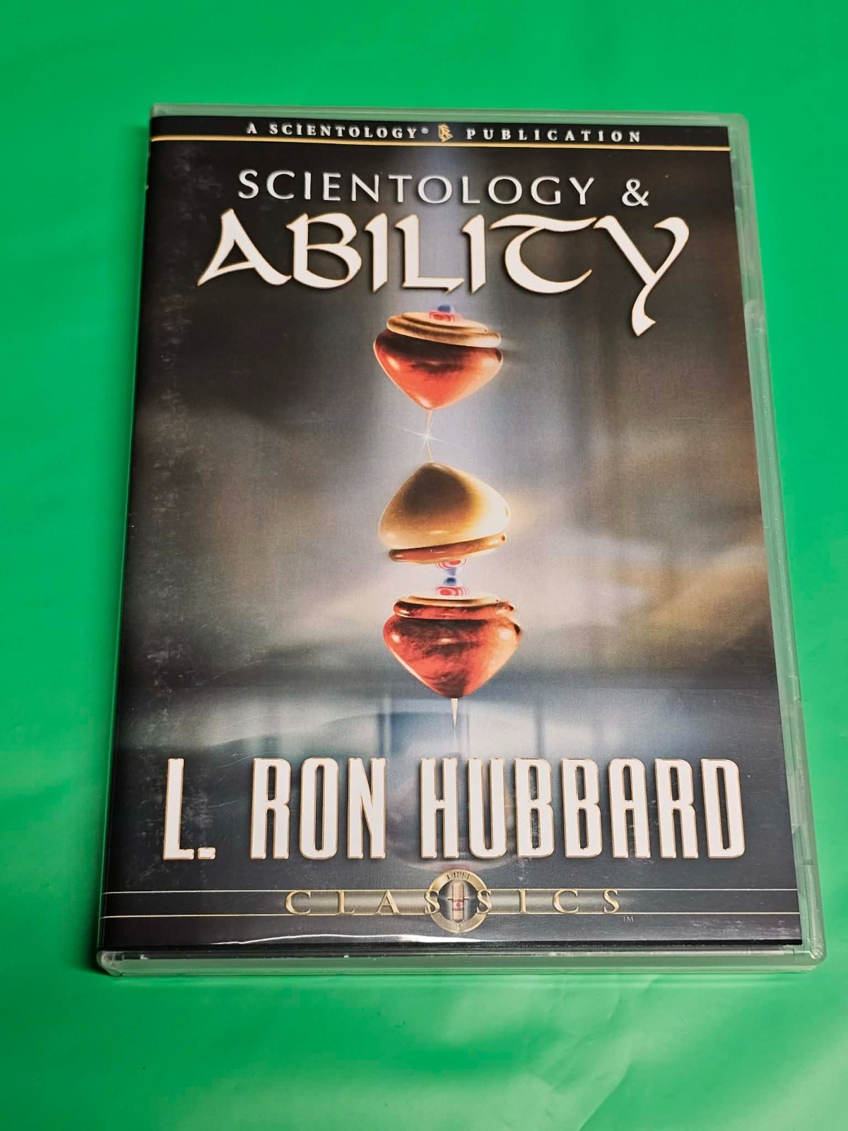 Scientology and Ability by L. Ron Hubbard (English) Compact Disc CD & Book