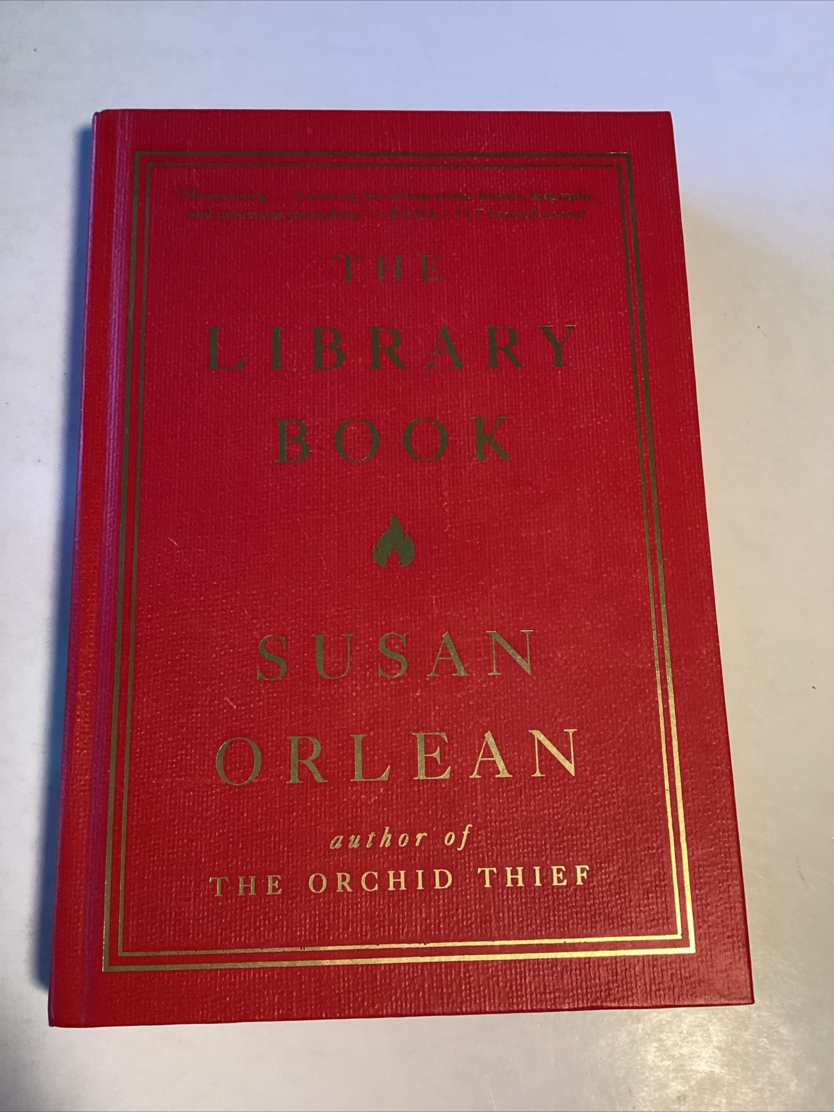 The Library Book *SIGNED* By Susan Orlean HC