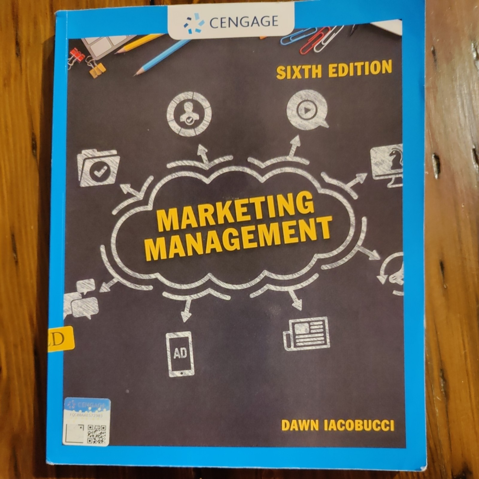 Marketing Management by Dawn Iacobucci (2021, Paperback, Sixth Edition)