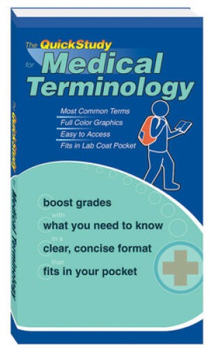 The Quick Study for Medical Terminolgy (Quickstudy Books) – Paperback – GOOD