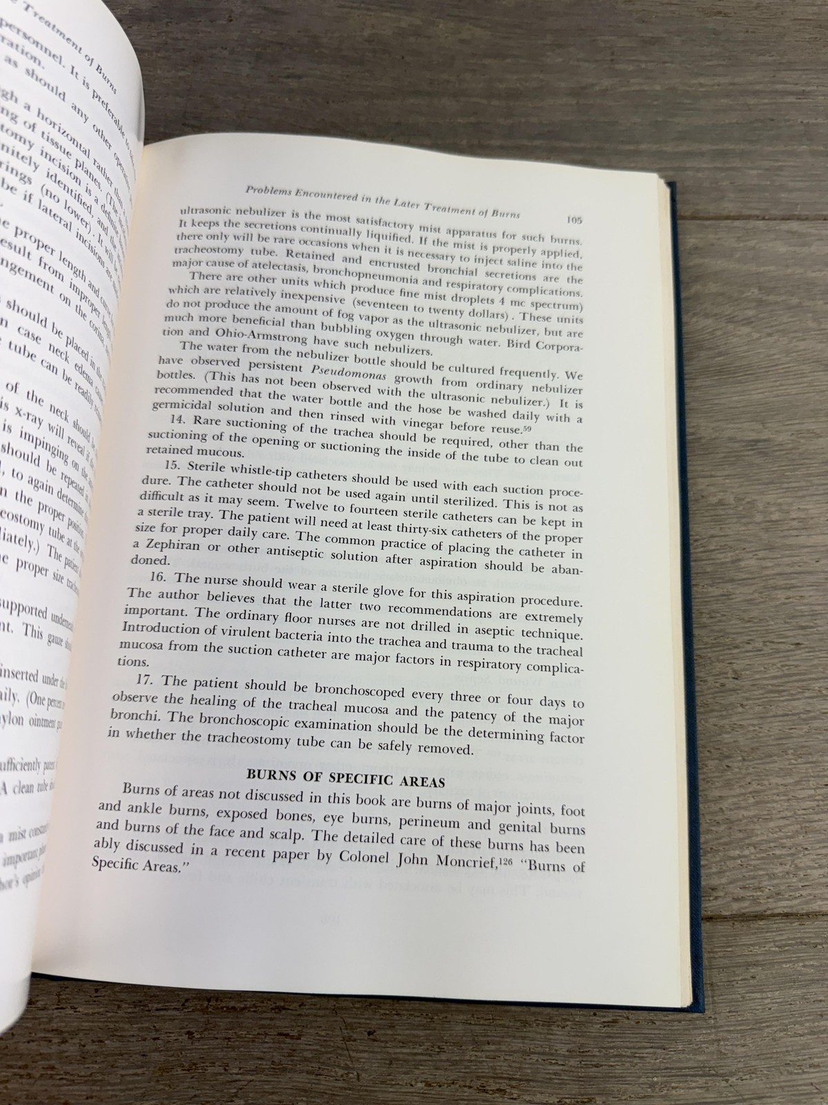 Vintage 1967 Practical Manual For The Treatment Of Burns Crews Surgery Book HC