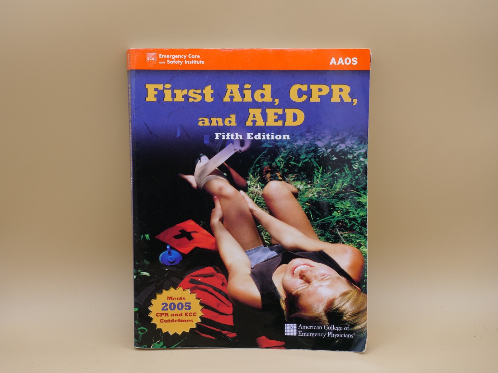 Standard First Aid, CPR, and AED – Paperback – GOOD