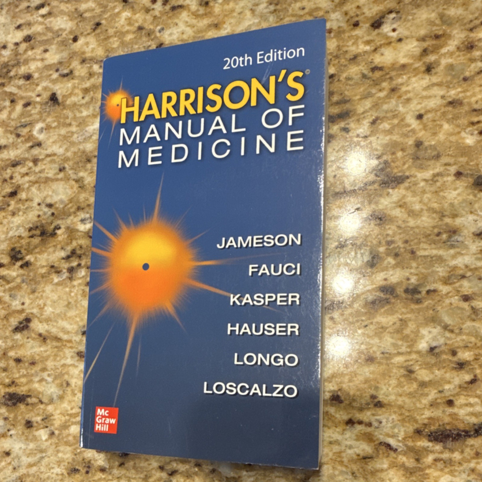 Harrison’s Manual of Medicine 20th Edition McGraw Hill Jameson Fauci