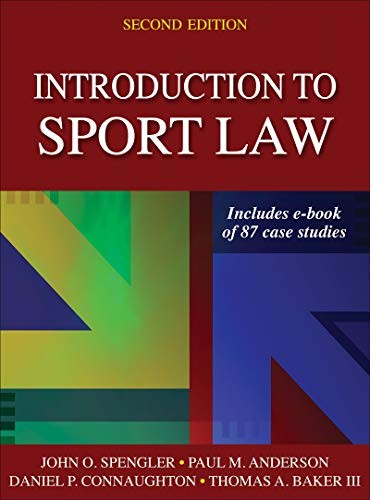 Introduction to Sport Law With – ACCEPTABLE