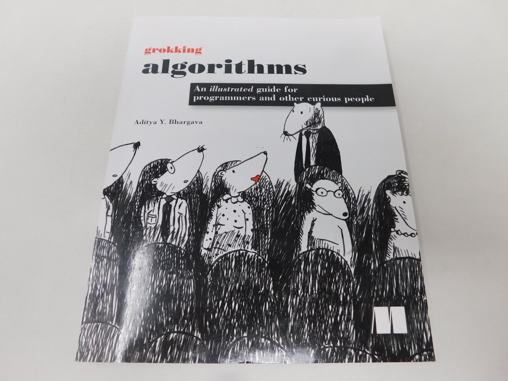 Grokking Algorithms Illustrated Guide for Programmers … paperback book USED
