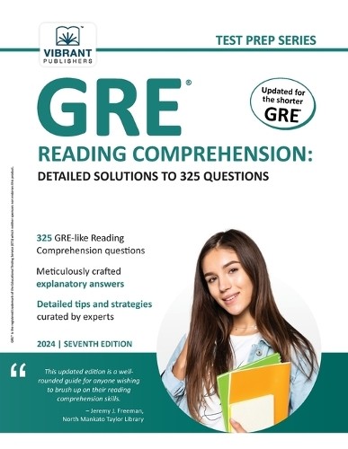 Vibrant Publishers GRE Reading Comprehension (Paperback)