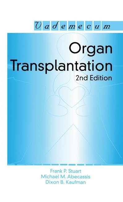 Organ Transplantation (Vademec – ACCEPTABLE