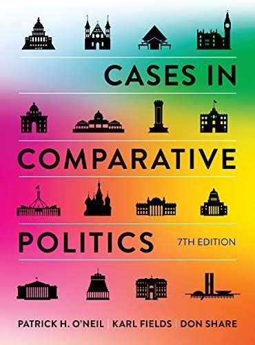 Cases in Comparative Politics – Paperback, by O’Neil Patrick H.; – Very Good j