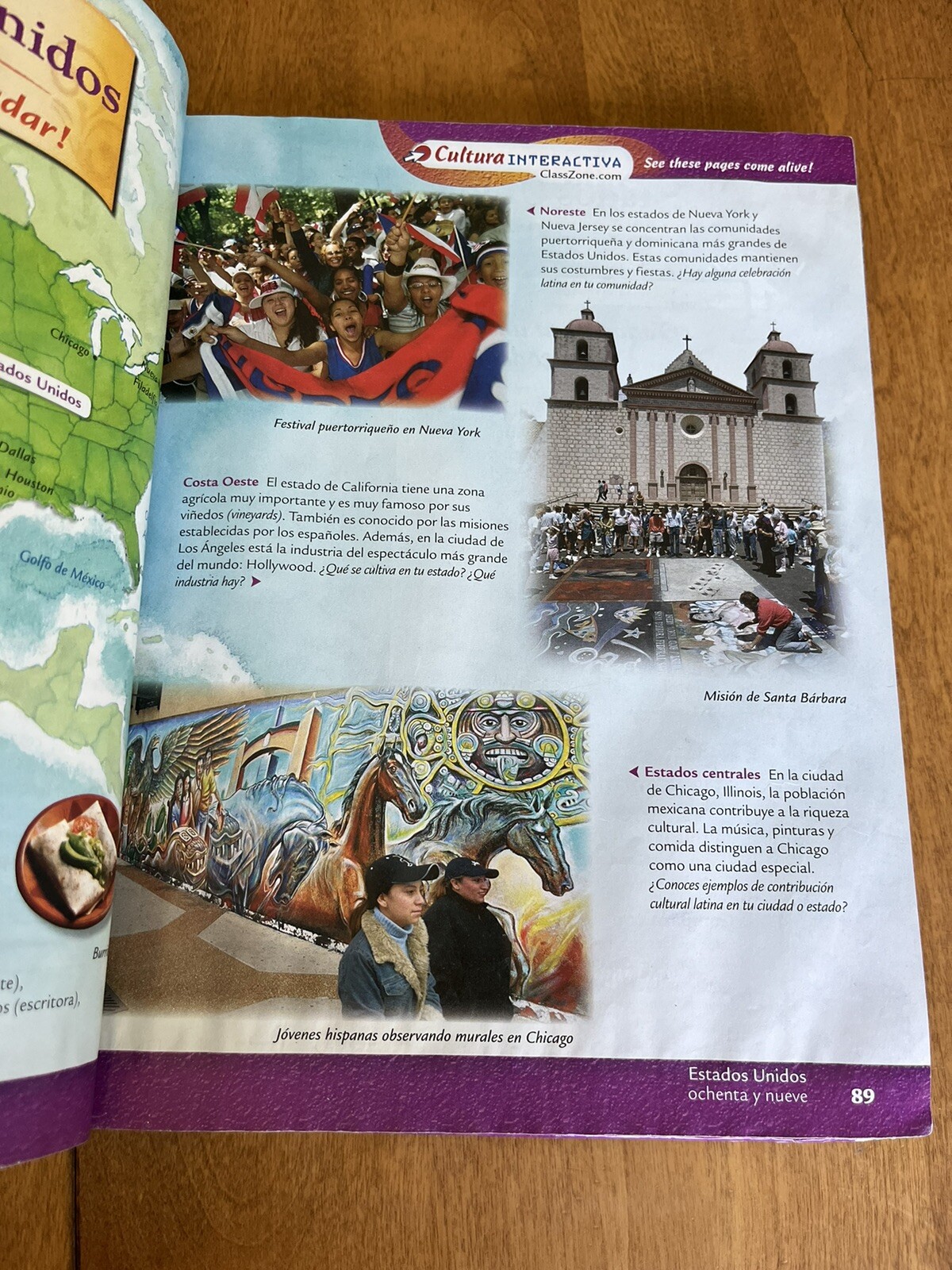 Avancemos Spanish Level 3 Textbook Copyright 2010 Used Workbook not included 
