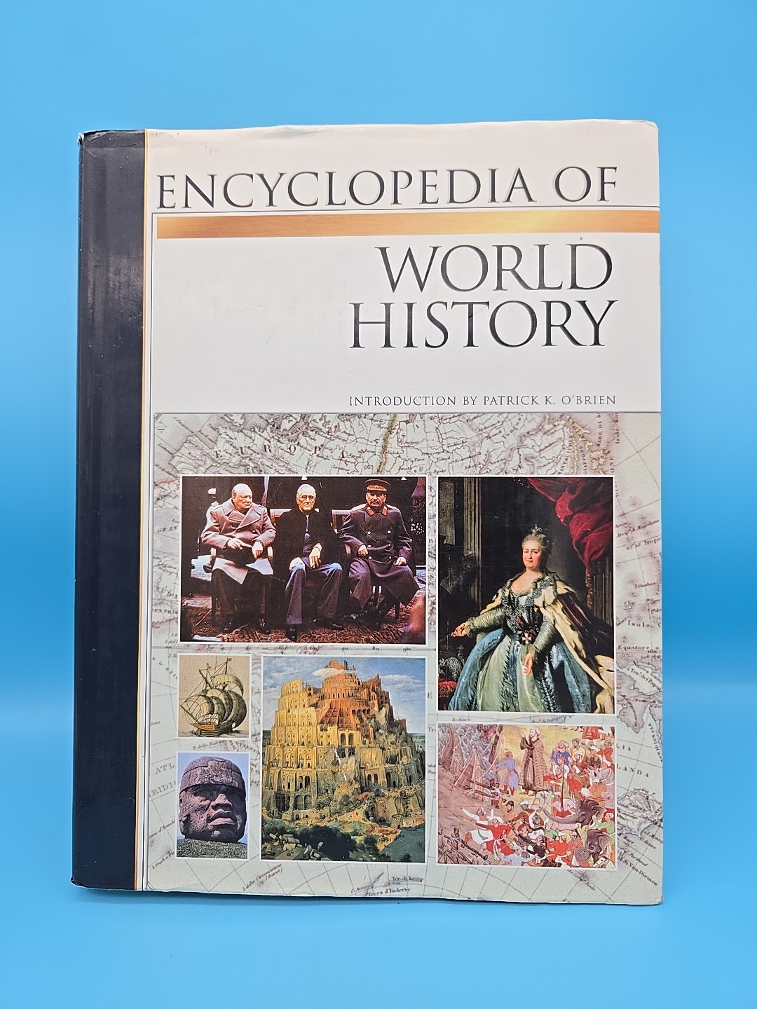 Encyclopedia of World History 2000 Facts of File HBDJ Vintage History Book