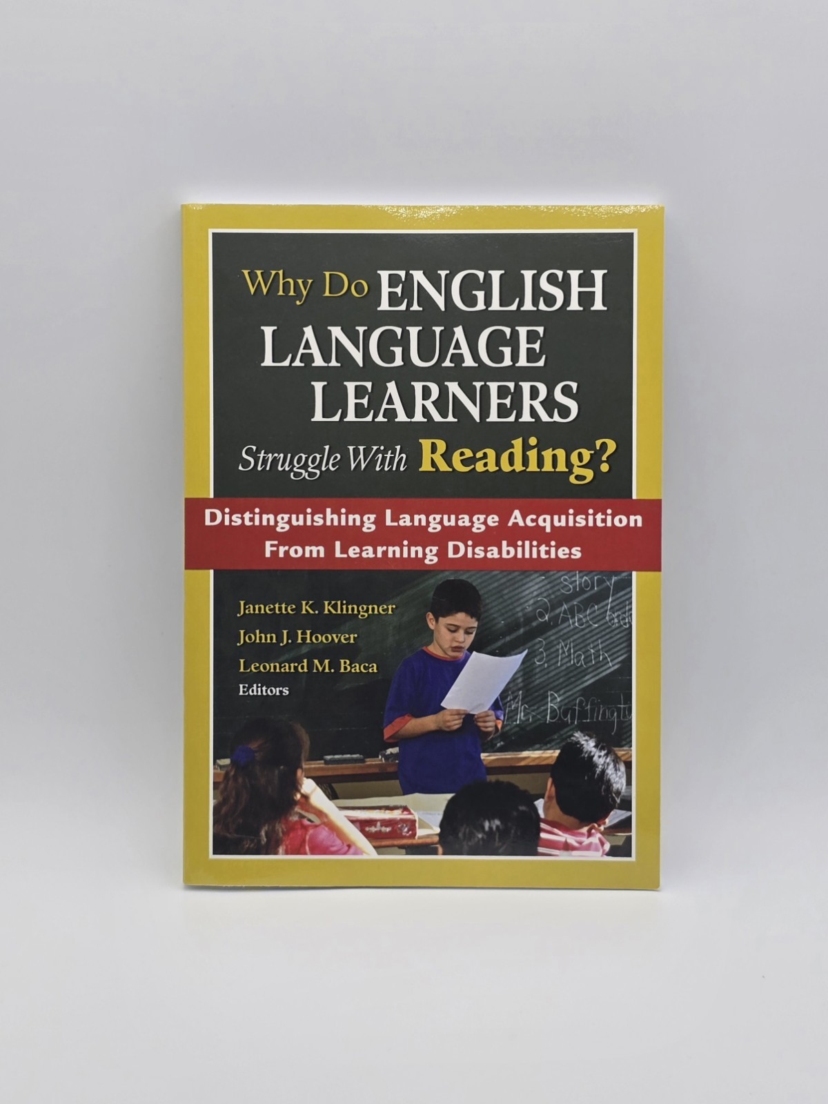 Why Do English Language Learners Struggle with Reading? 2008 By Corwin Press NEW