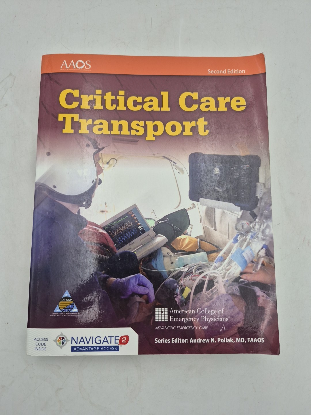 Critical Care Transport 2nd Edition – Andrew N. Pollak – 012-6