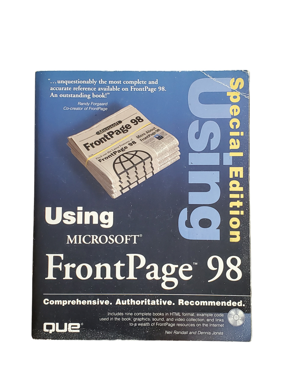 Using… Ser.: Using Microsoft Frontpage 98 by Neil Randall (1997, CD-ROM /…