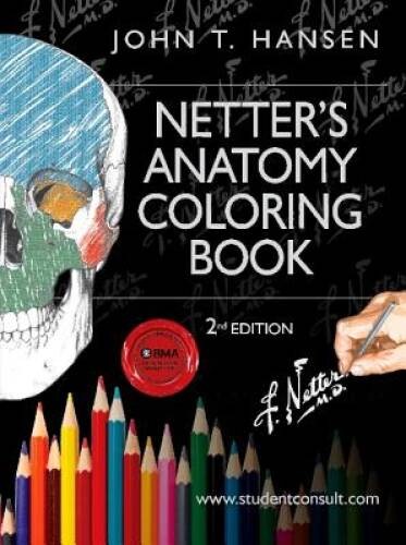 Netter’s Anatomy Coloring Book: with Student Consult Access, 2e (Ne – ACCEPTABLE