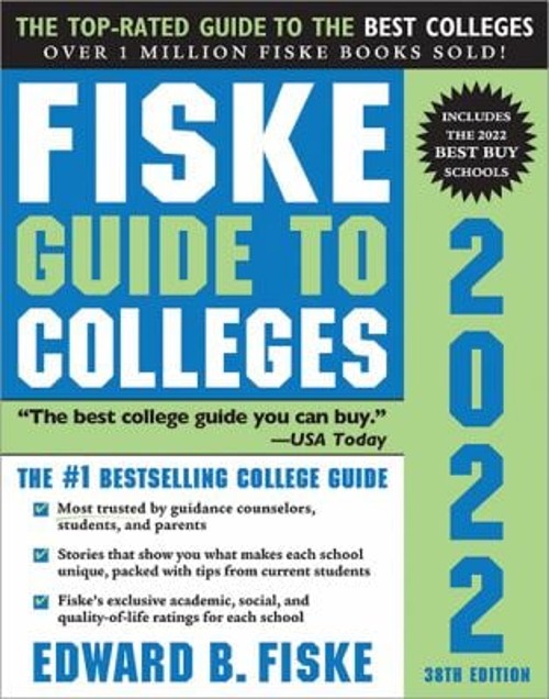 Fiske Guide to Colleges 2022 Paperback Edward B. Fiske