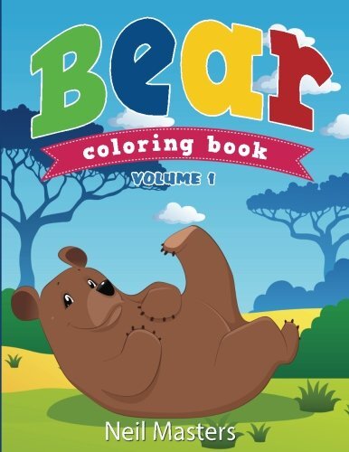 Bear Coloring Book (Avon Coloring Books): 1 9781500780012 Fast Free Shipping-,