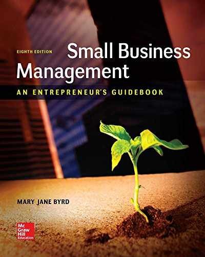 Small Business Management: An – Paperback, by Byrd Mary Jane; – Very Good