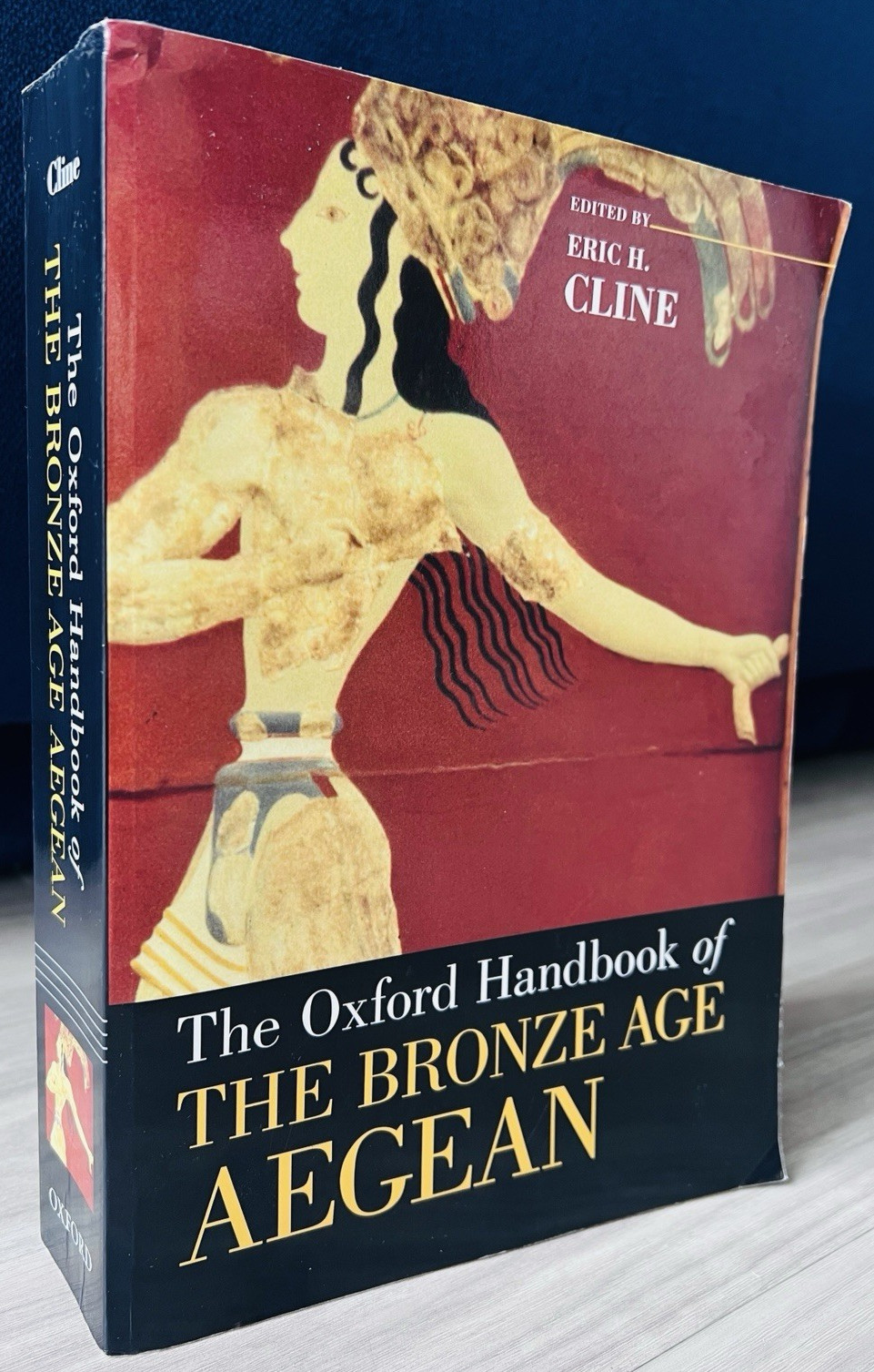 The OXFORD HANDBOOK of the BRONZE AGE AEGEAN Eric H Cline VERY GOOD Paperback