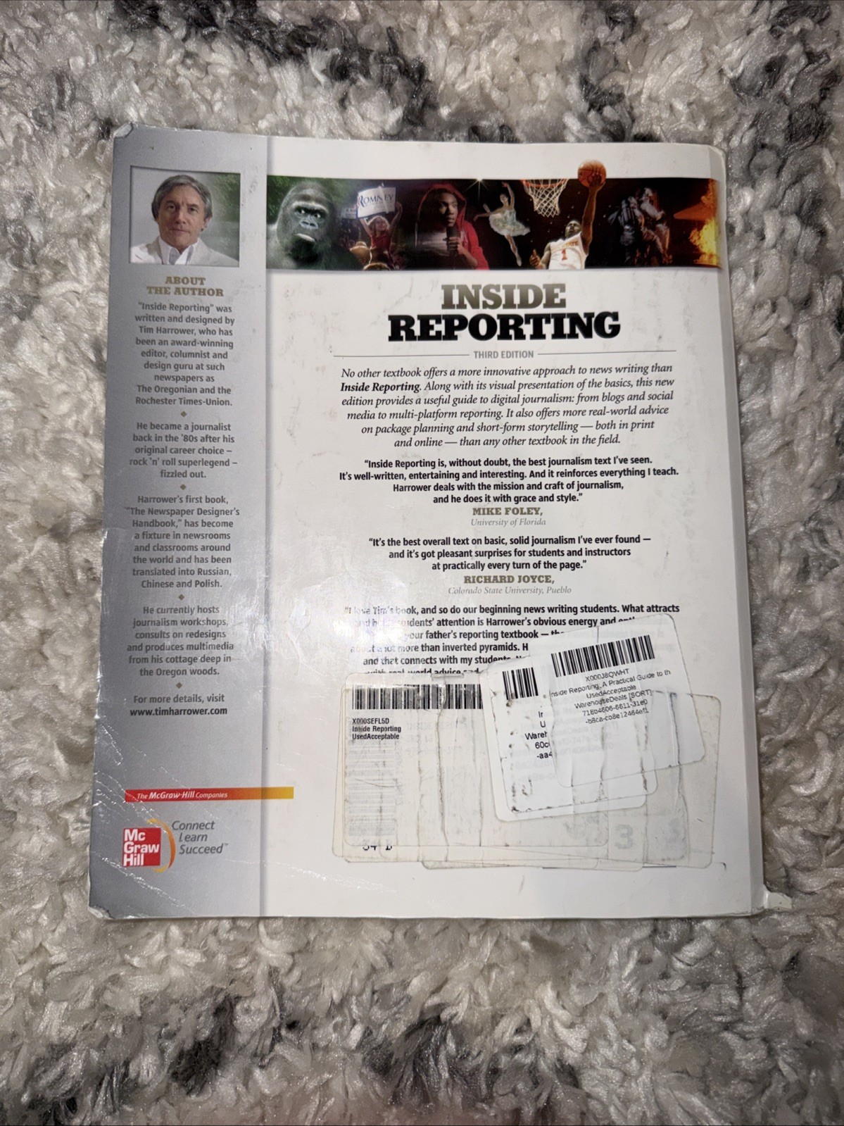 INSIDE REPORTING Practical Guide to the Craft of Journalism by Tim Harrower 2012